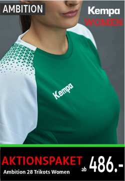 Kempa Ambition Frauenhandballtrikots