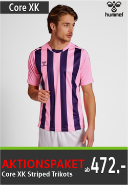 Hummel Core XK Striped Fussballtrikots