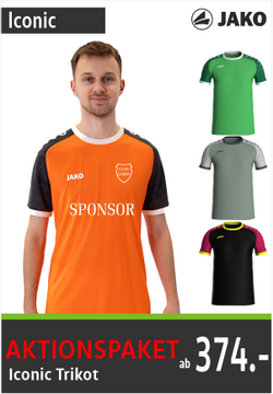 Jako Iconic Trikots