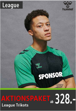 Hummel League Fussballtrikots