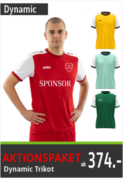 Jako Dynamic Trikots