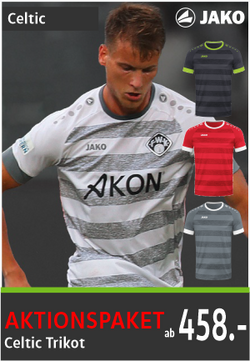 Jako Celtic Melange Trikots