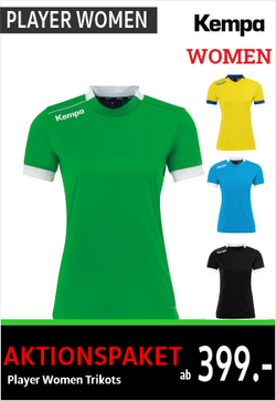 Kempa Player Frauenhandballtrikots