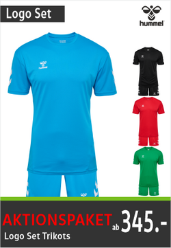 Hummel Logo Set Fussballtrikots