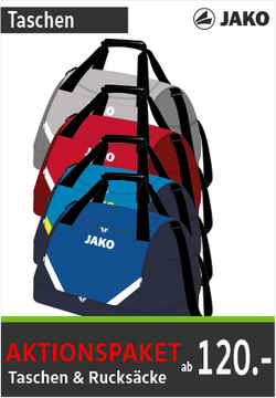 Jako Taschen und Rucksäcke